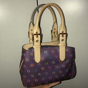 Dooney & Bourke small purple handbag